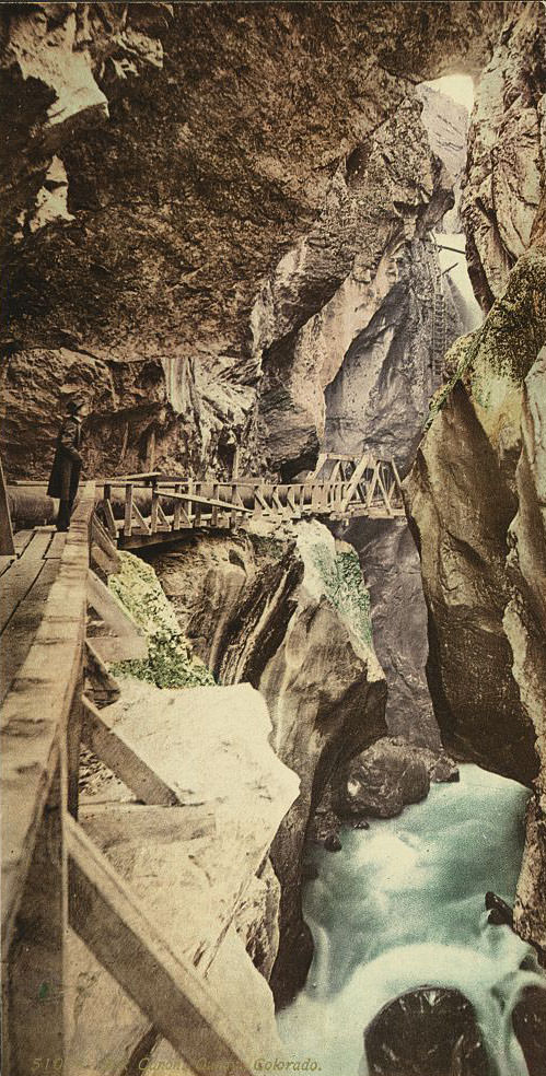 Box Canon [Cañon], Ouray, 1890s
