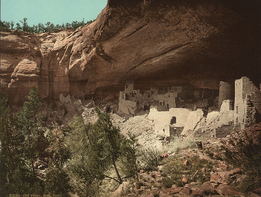 Cliff Palace, Mesa Verde National Park, 1890s