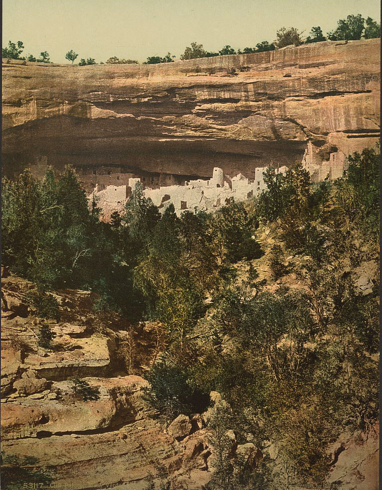Cliff Palace, Mesa Verde National Park, 1890s