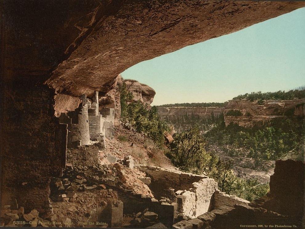 Cliff Palace, Mesa Verde National Park, 1890s