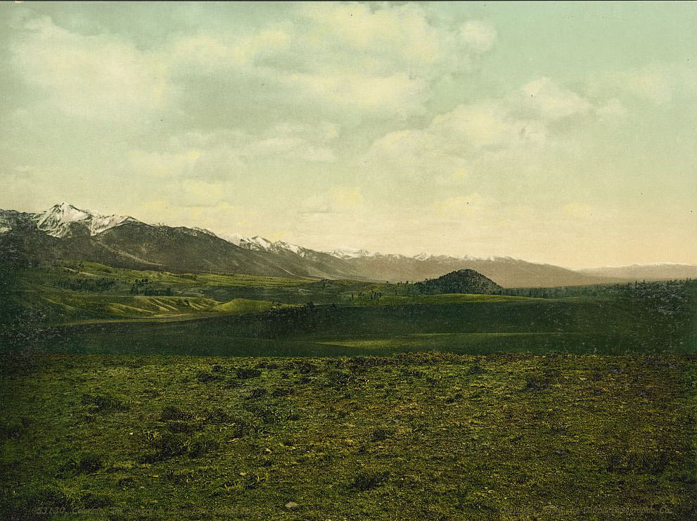 Sangre de Cristo from Poncha Pass, 1890s