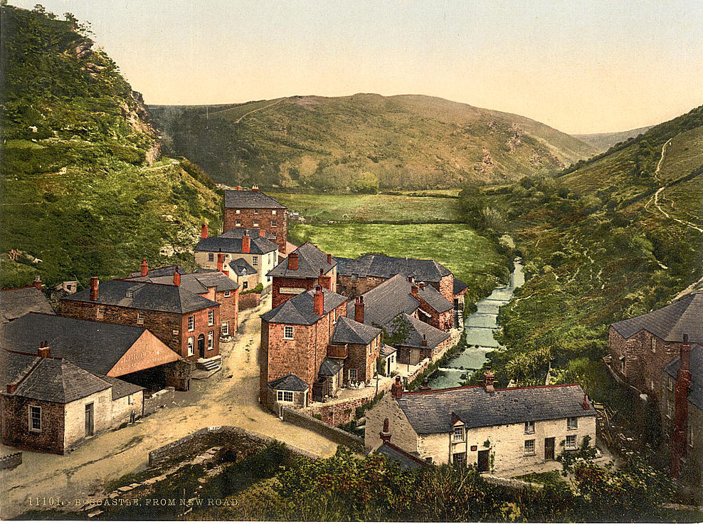 The valley, Boscastle, Cornwall