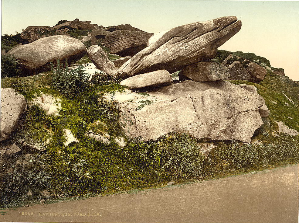 Toad Rock, Hathersage Village