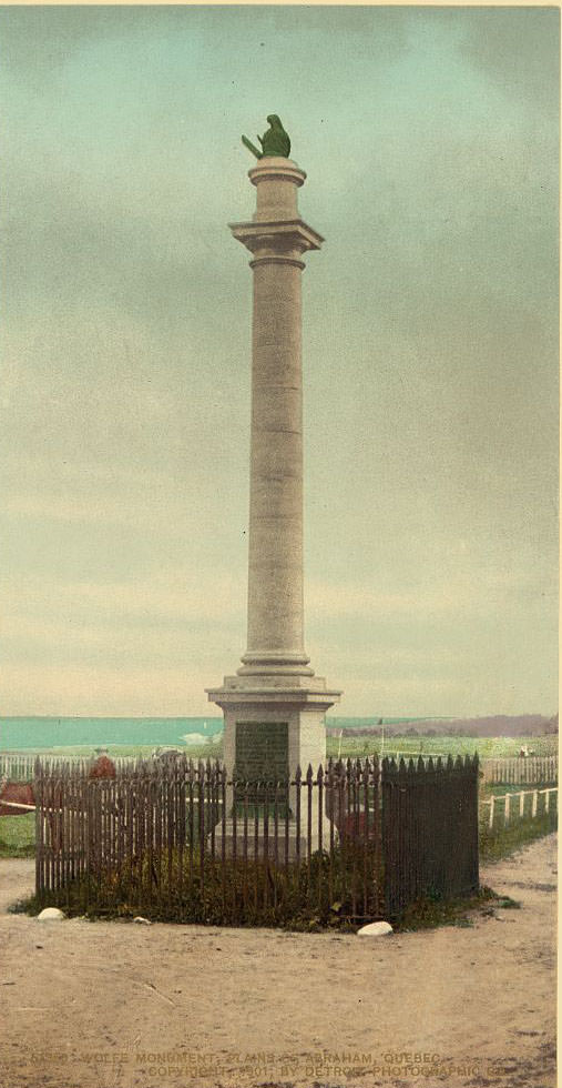 Wolfe Monument, Plains of Abraham, Quebec