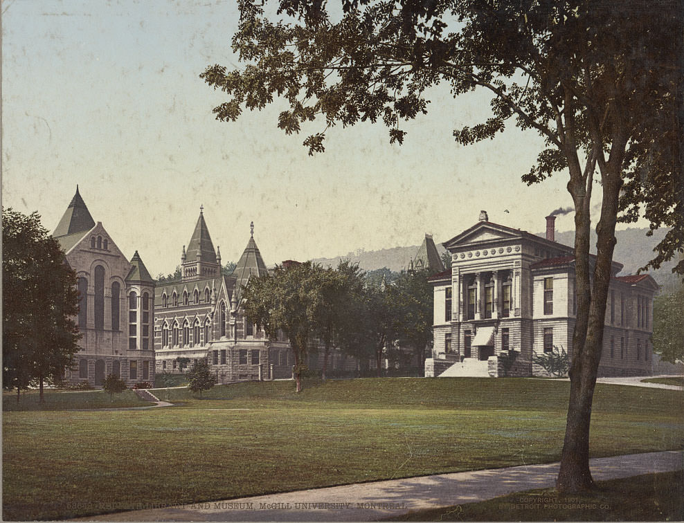 Redpath Library and Museum, McGill University. Montreal