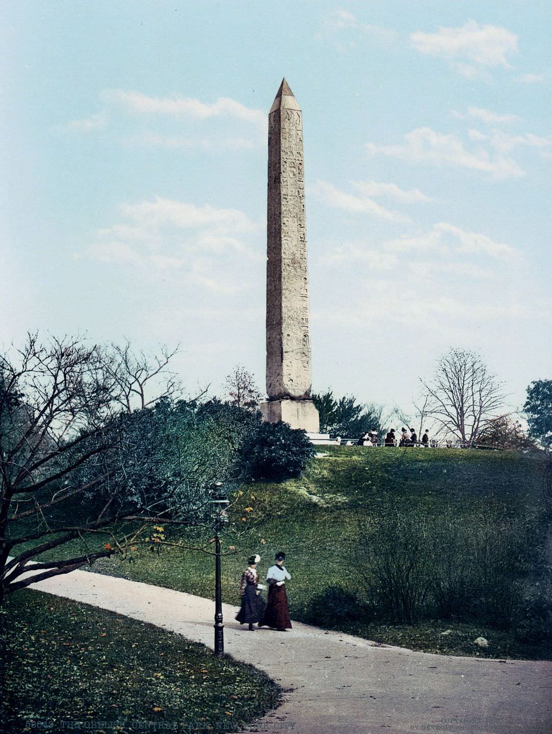 The Obelisk in Central Park, 1900