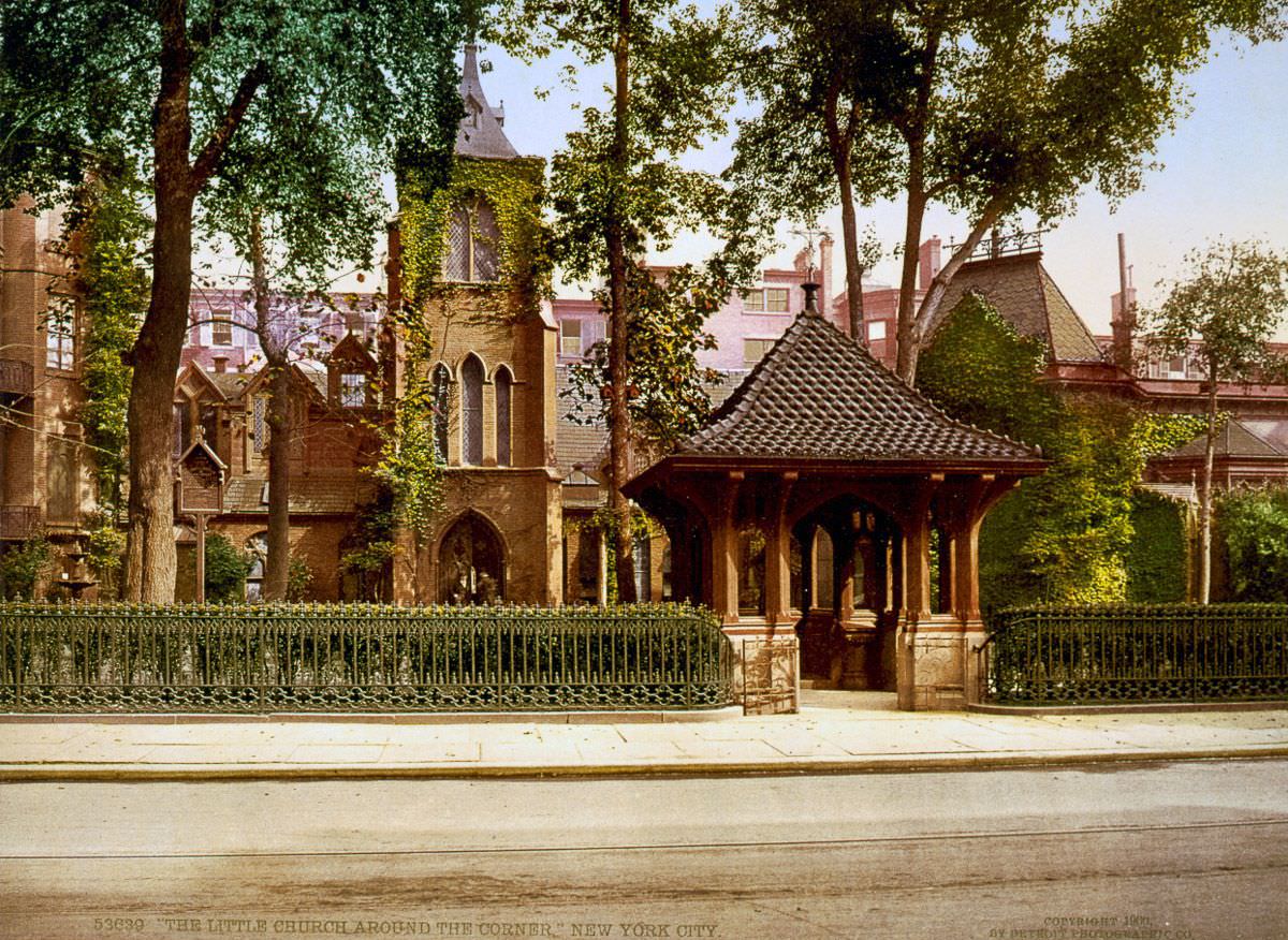 The Little Church Around the Corner, 1900