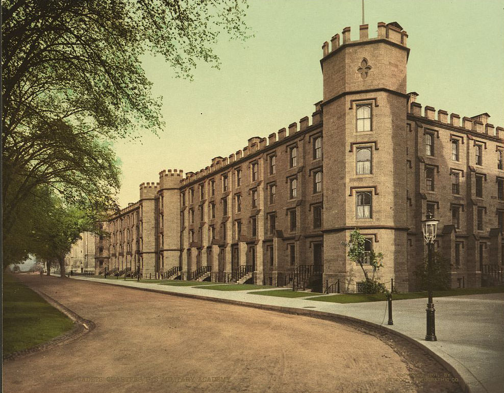 Cadets' quarters, U.S. Military Academy, 1901