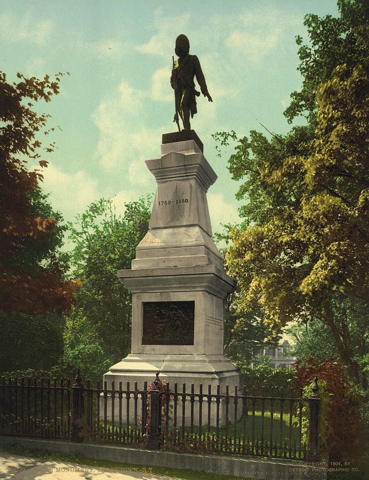 Andre Monument, Tarrytown, 1904