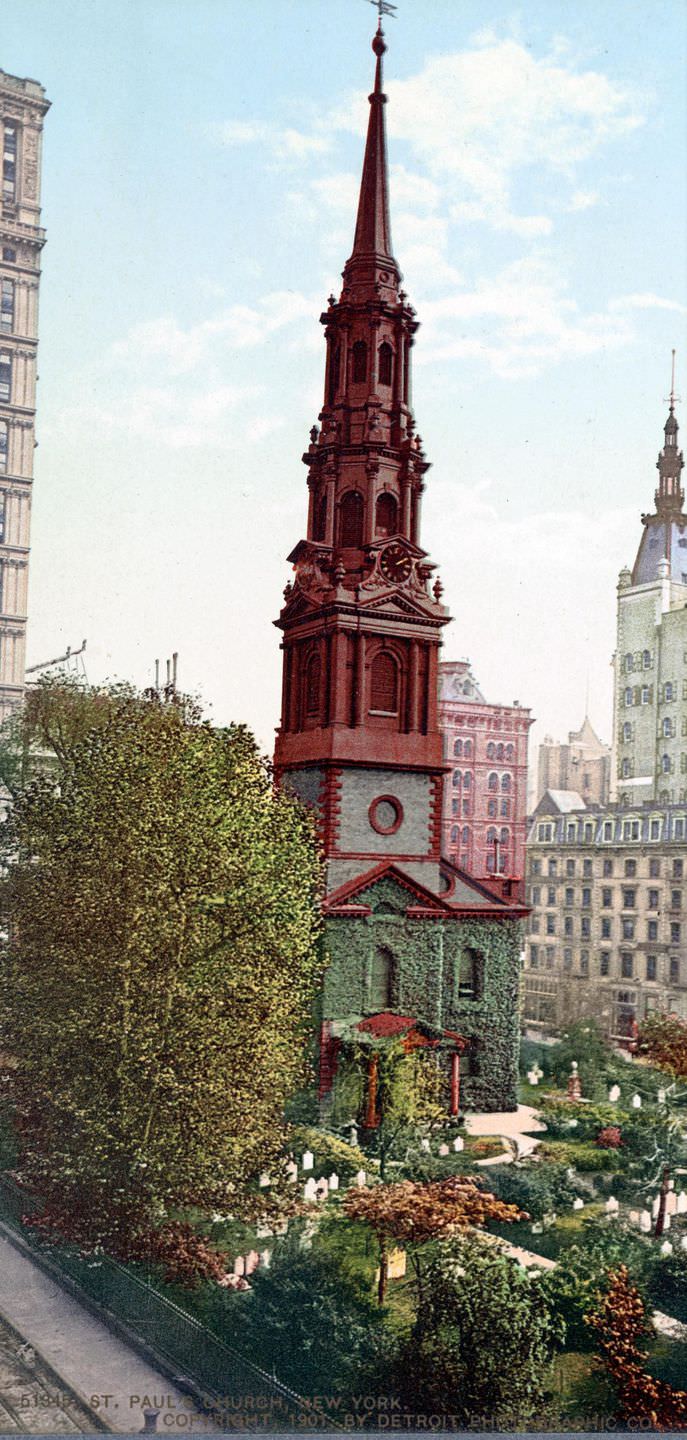 St. Paul's Church, 1900