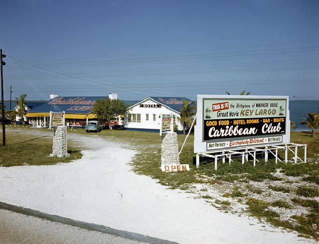 Caribbean Club- Key Largo, Florida, circa 1950