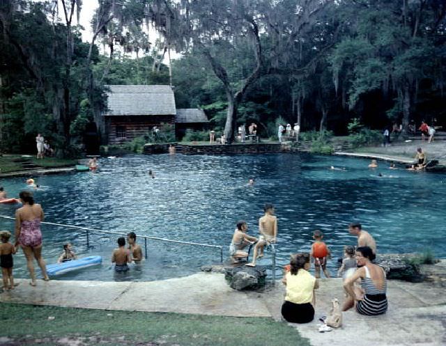 Juniper Springs, Ocala National Forest, Florida, circa 1955