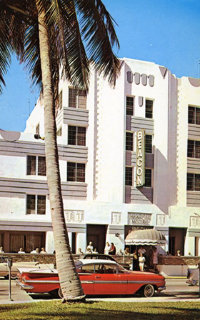Beacon Hotel, Miami Beach, circa 1959