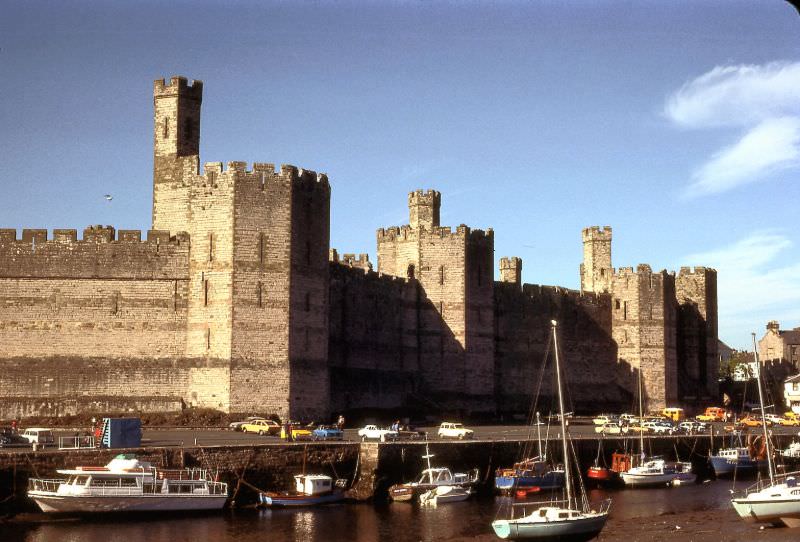 Caernarfon Castle, 1977