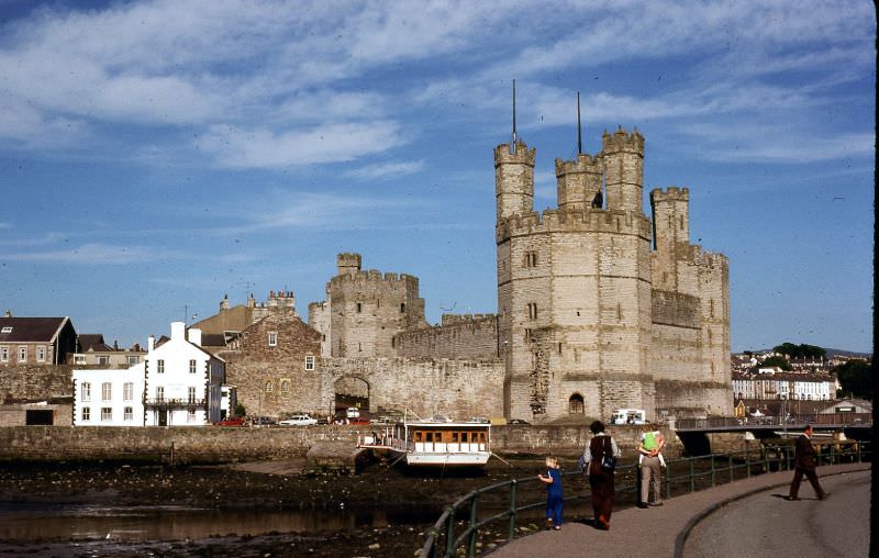 Caernarfon Castle, 1977