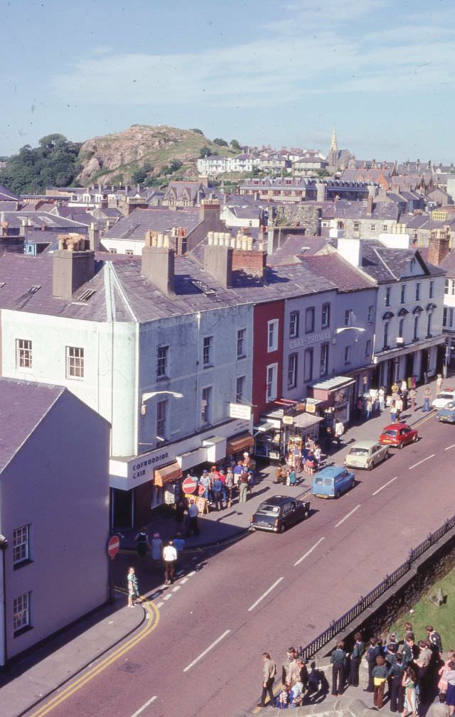 Castle Ditch, Caernarfon, 1977