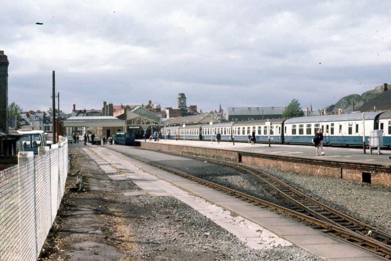 Mid-Walesman Railtour (Aberystwyth Station), 1977