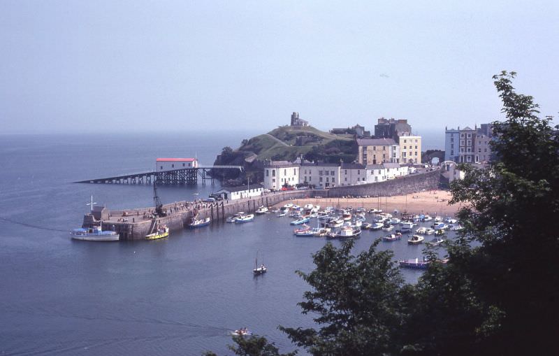 Tenby, Pembrokeshire, 1977