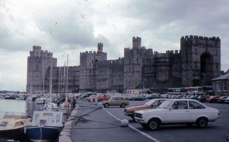Caernarfon Castle, circa late 1970s