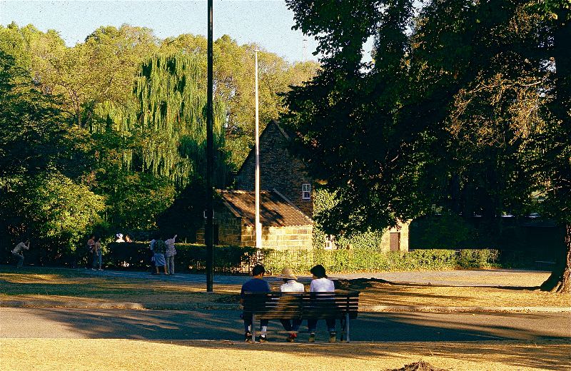 People at park, Melbourne