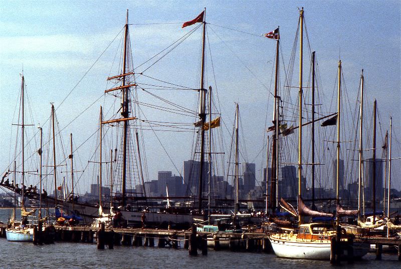 Tall ships. Alma Doepel, Melbourne