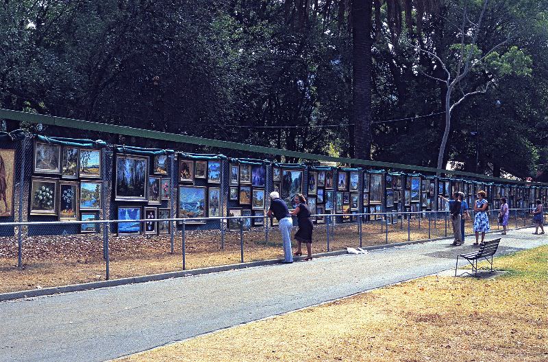 Art in the park, Melbourne