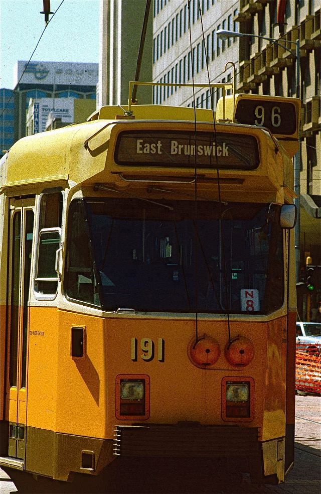 East Brunswick tram, Melbourne