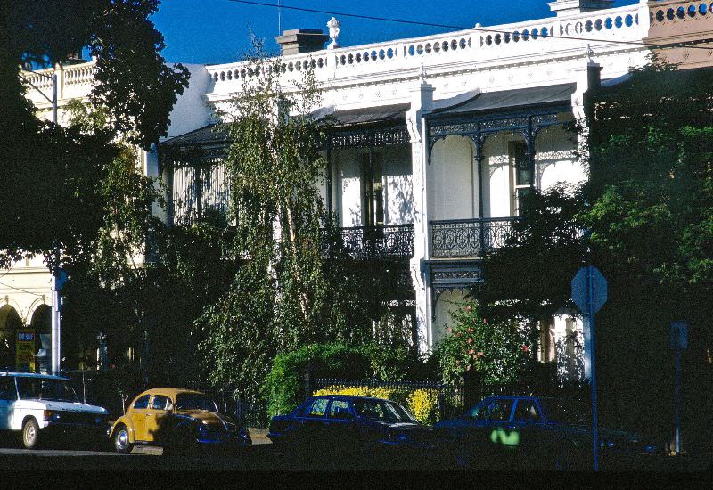 East Melbourne terraced houses