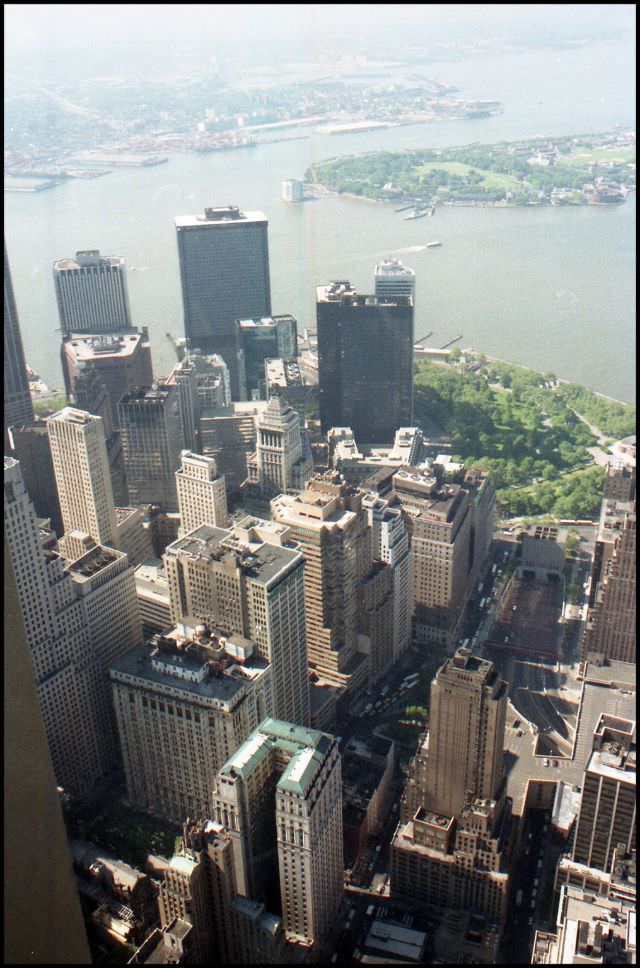 NYC view from Twin Towers
