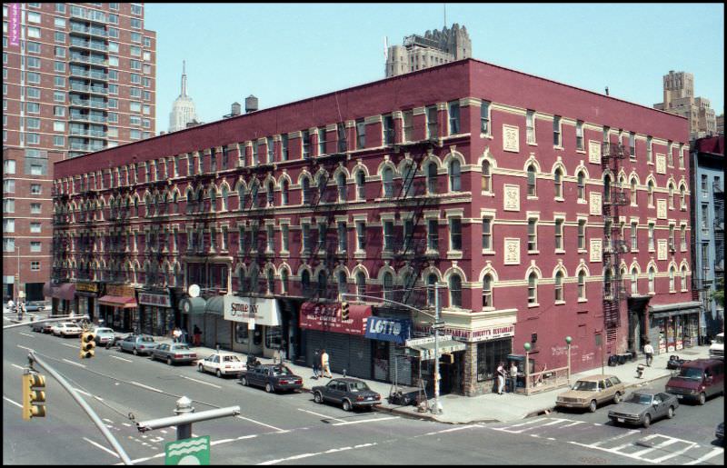 View by my window, 8th avenue, Downtown