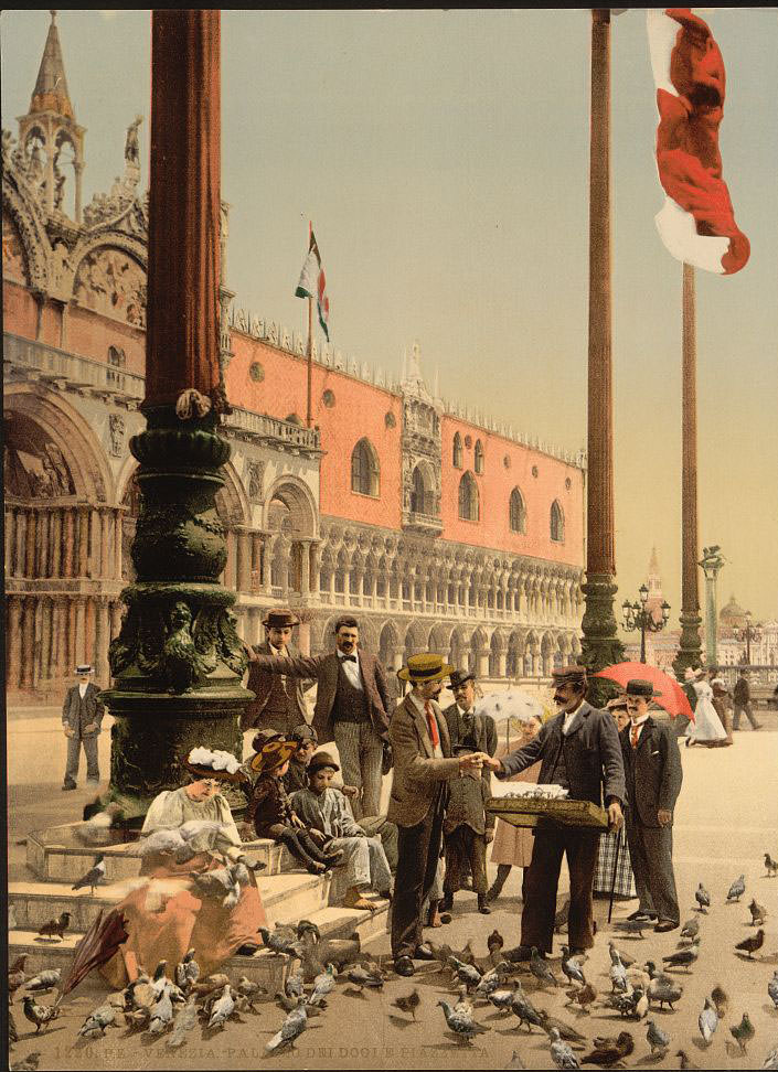 The Doges' Palace and the Columns of St. Mark's