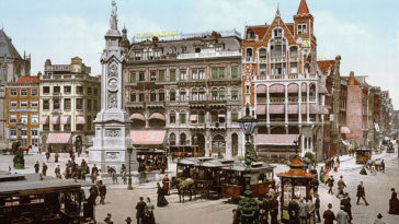 Amsterdam In Late 19th Century: Spectacular Color Photos Capture Streets, Landmarks and Everyday Life