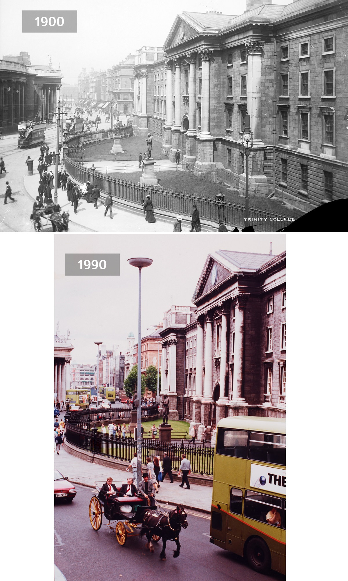 Trinity College Dublin, 1900-1990