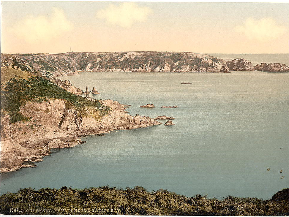 Moulin Huet Bay and Saints' Bay, Guernsey