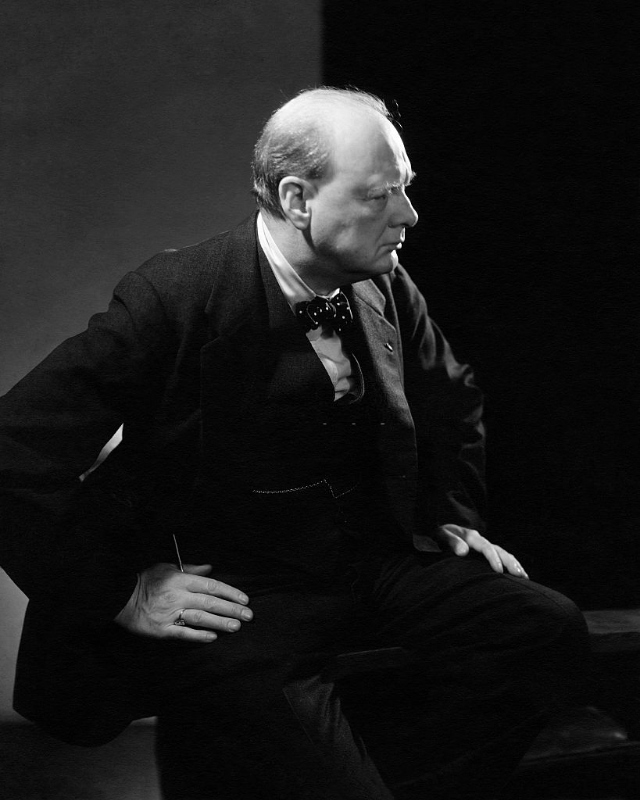 Winston Churchill, 1932.