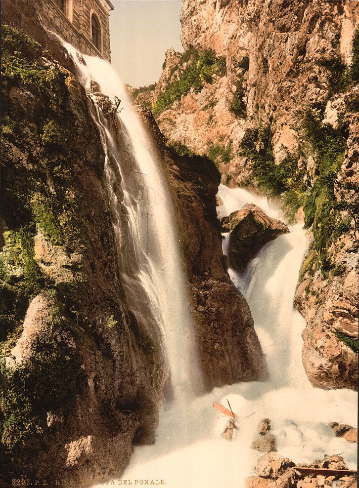 Ponale Waterfall, Lake Garda