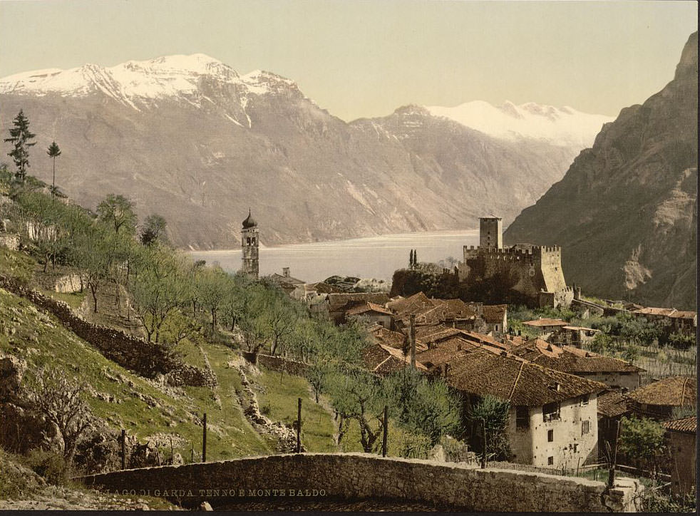 Tenno and Mont Baldo, Lake Garda