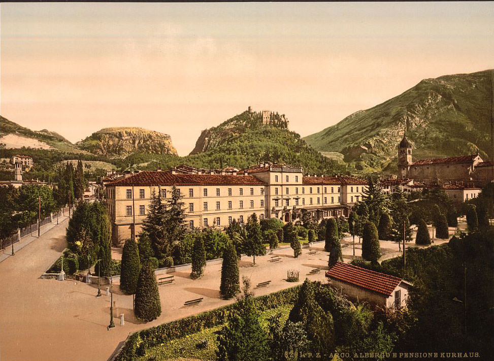 Albergo, general view, Arco, Lake Garda