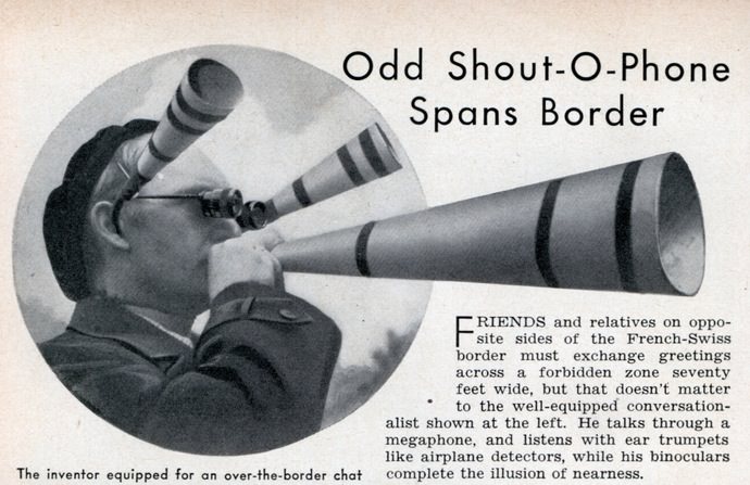 The Shout-O-Phone from 1940