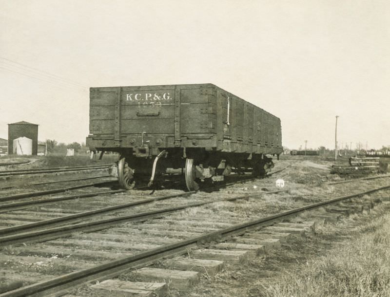 Cotton mill railcar, Greenville, Texas