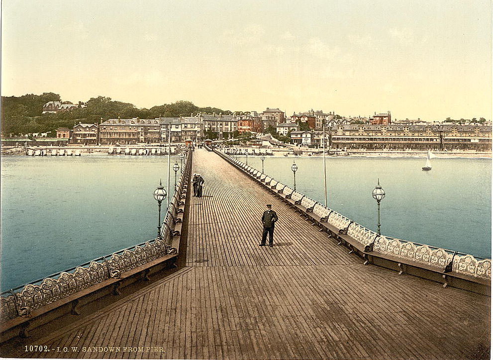 Sandown from pier