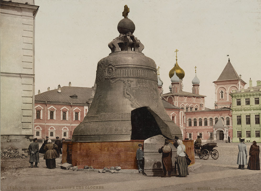 Tsar Bell, Moscow, 1890s