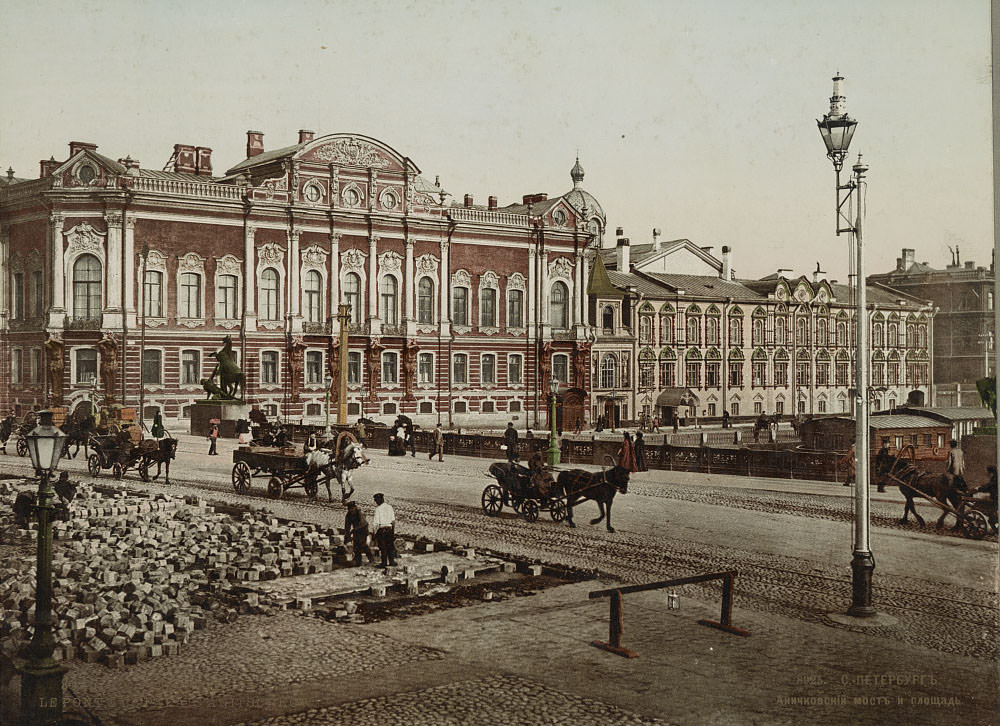 Anichkov Palace, Saint Petersburg, 1890s
