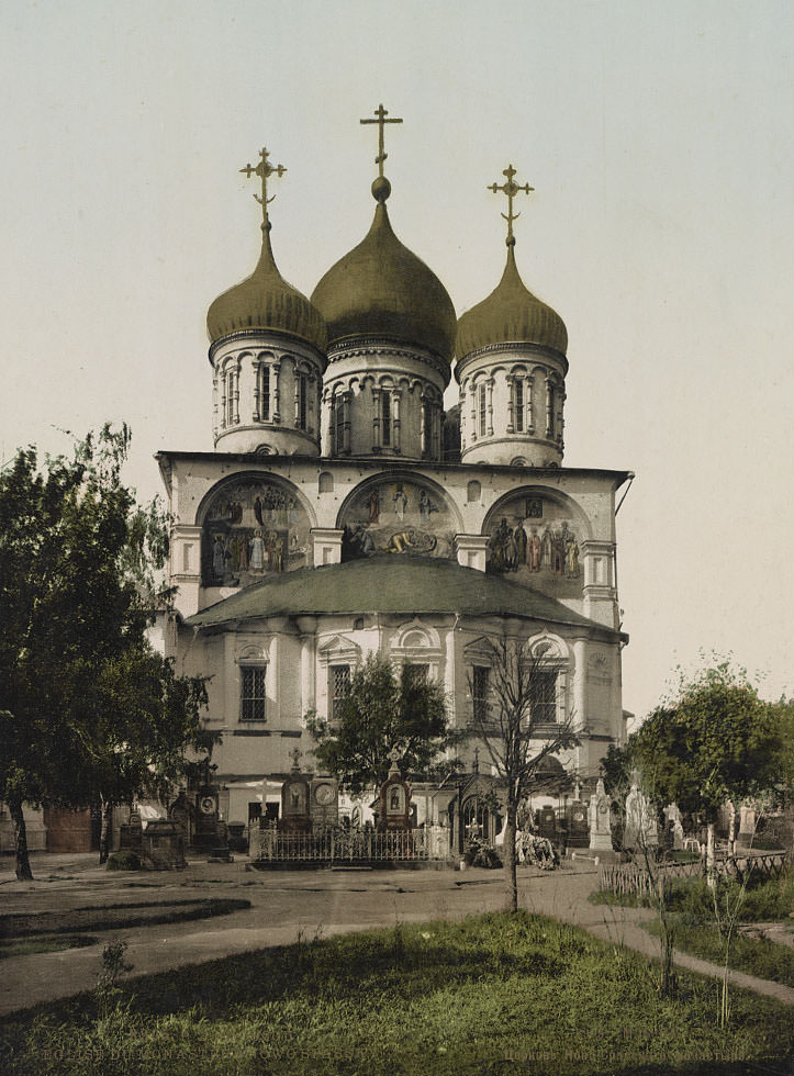 Novospassky Monastery Church, Moscow, 1890s