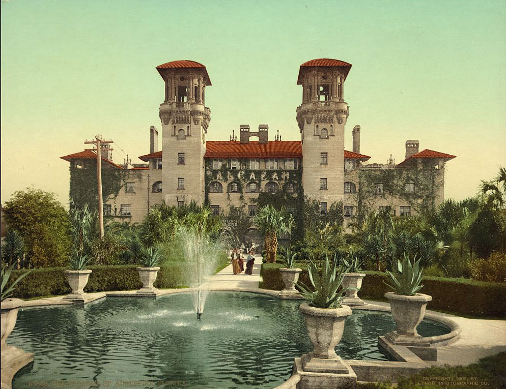 The Alcazar, St. Augustine, 1902