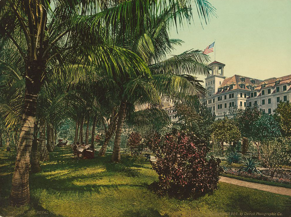 The Royal Poinciana, Lake Worth,1898