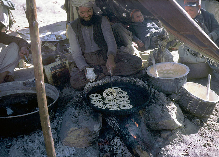 Frying up dessert