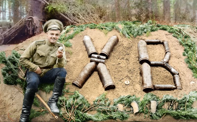 Easter at the front, 1916