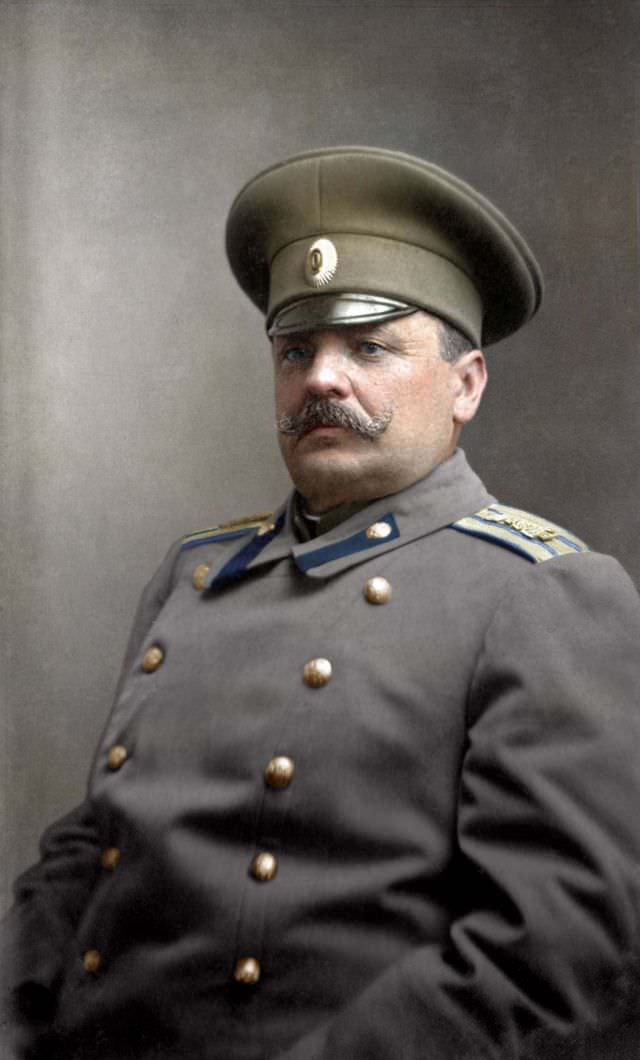 Colonel Grigory Kuchin, 1914