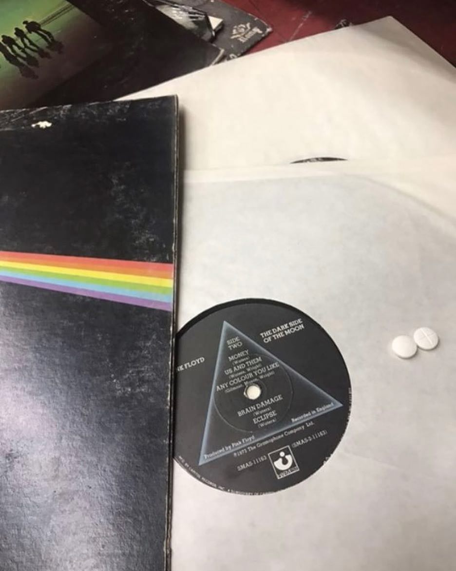 Two Quaaludes, found in "Two The Dark Side of the Moon"